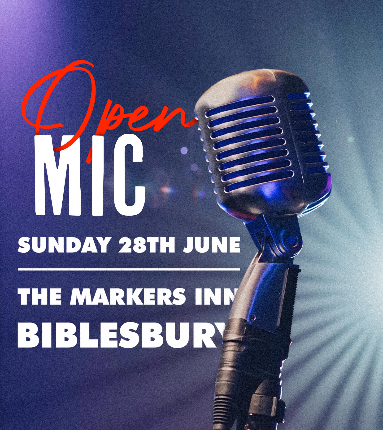 Open Mic Ad